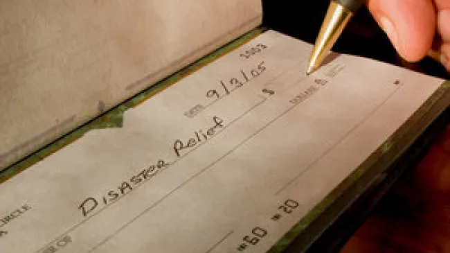 Check writing